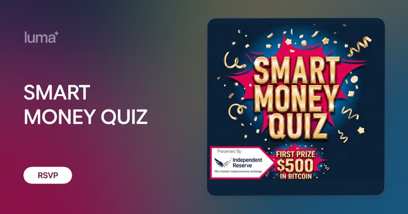 Glen Frost and Independent Reserve: Smart Money Quiz