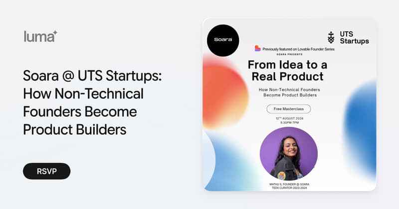 VibeHaus @ UTS Startups: How Non-Technical Founders Actually Ship