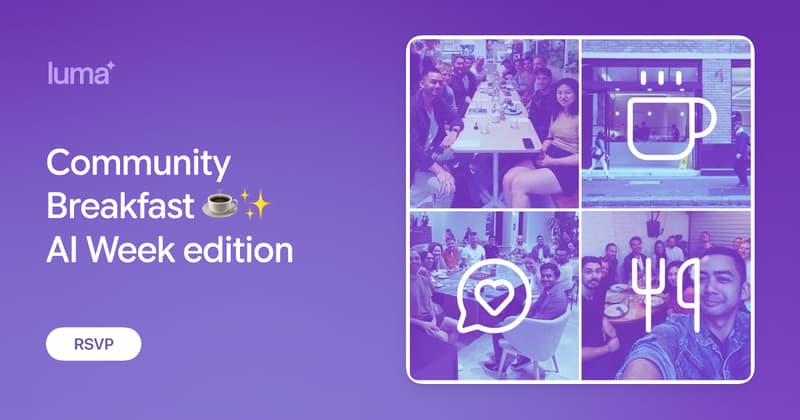 Product of SYD: Community Breakfast AI Week edition