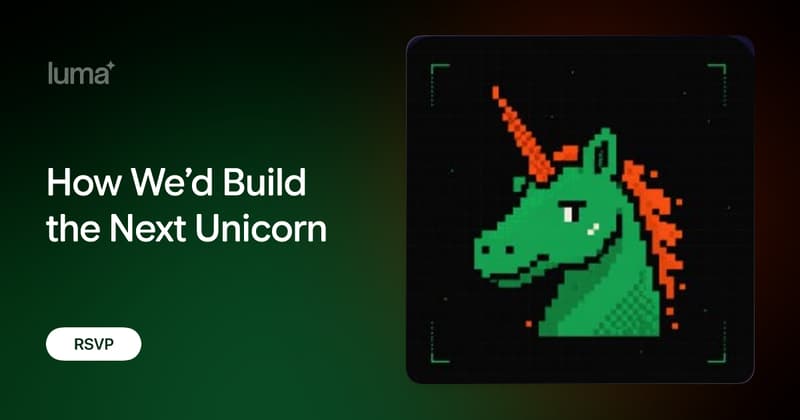 Ascend'26: How We’d Build the Next Unicorn