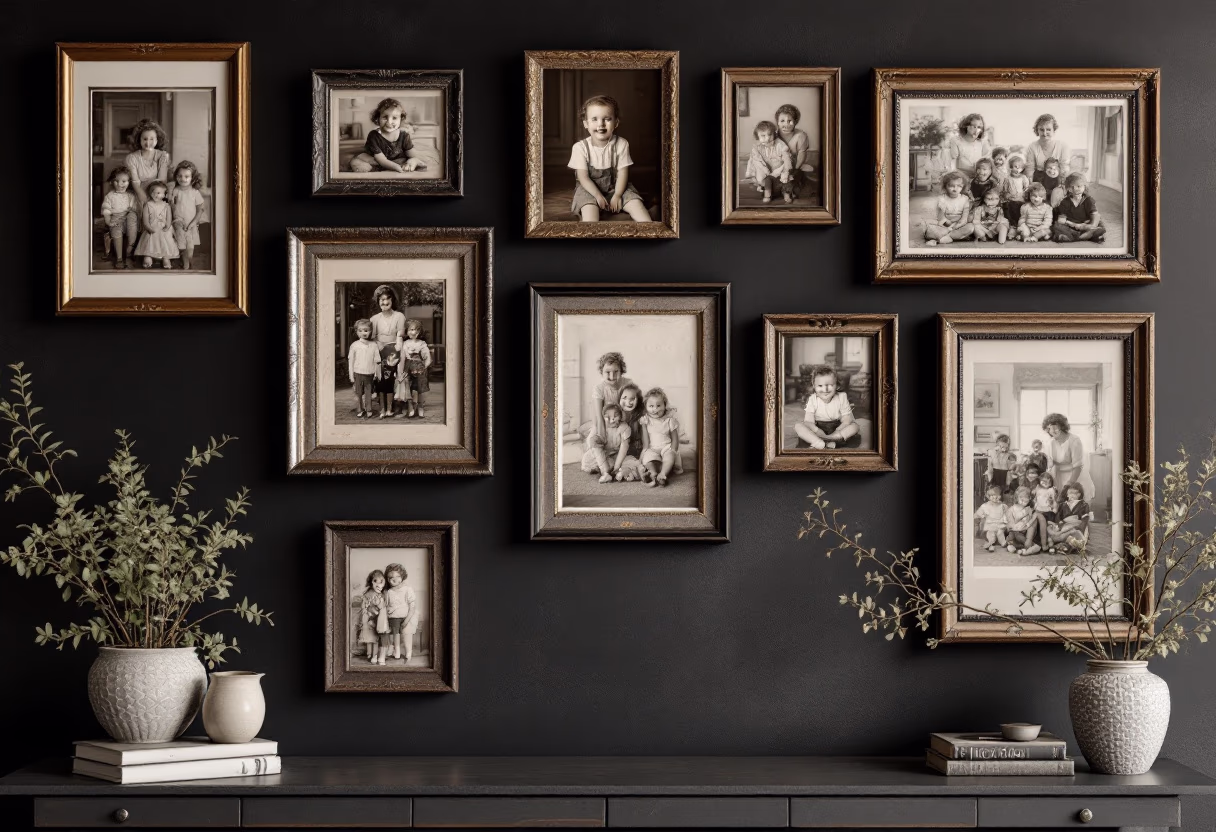 image of historical photos of the preschool