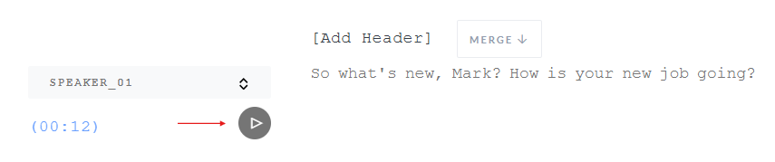 Audio Controls screenshot
