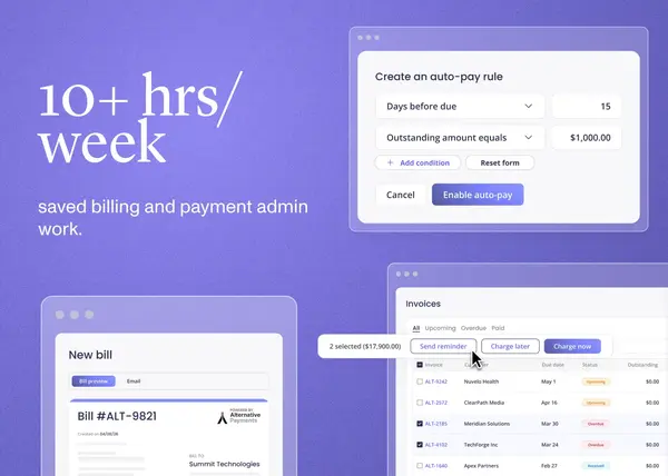 Blog: How MSPs Eliminate 10+ Hours a Week of Billing and Payment Admin Work