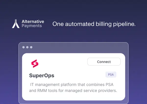 SuperOps Integration Announcement