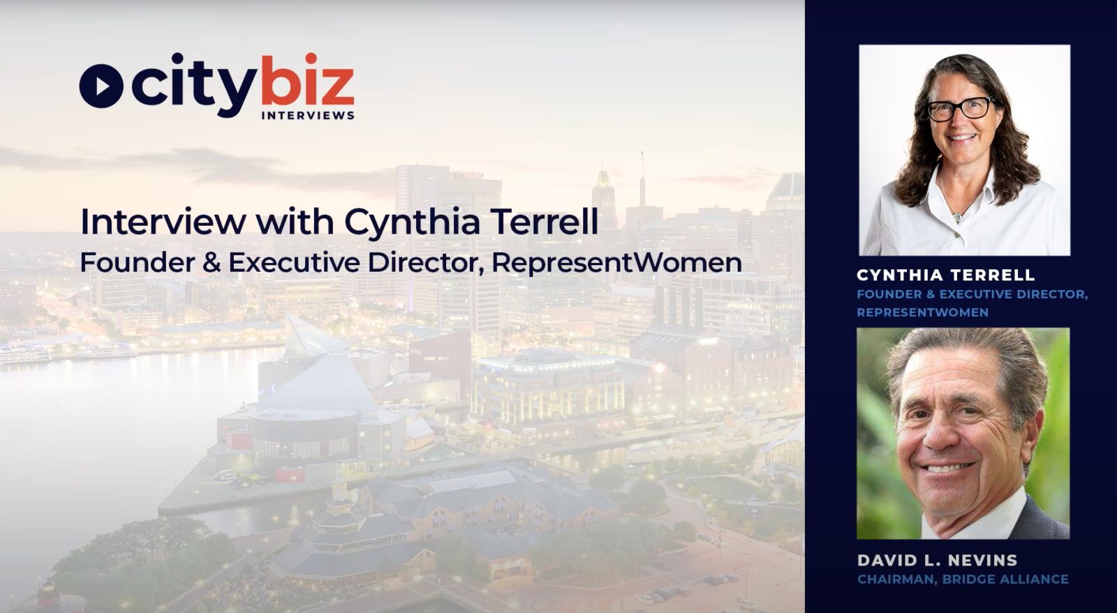 Interview with Cynthia Richie Terrell on systems reform