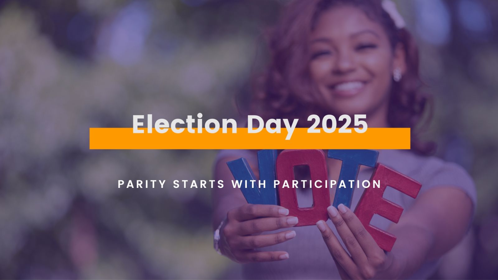 Election Day 2025 voting scene