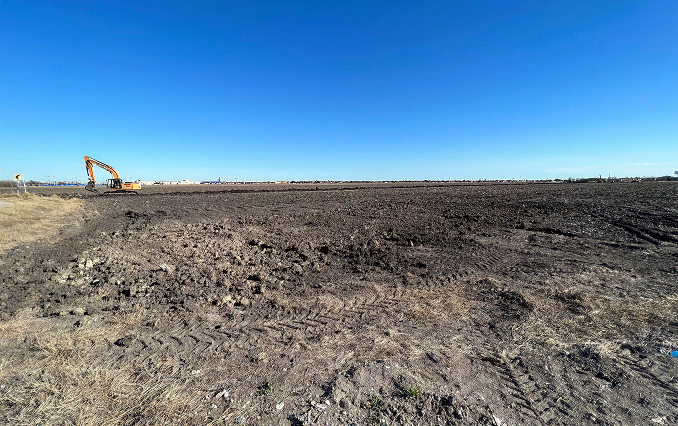 An image from land clearing