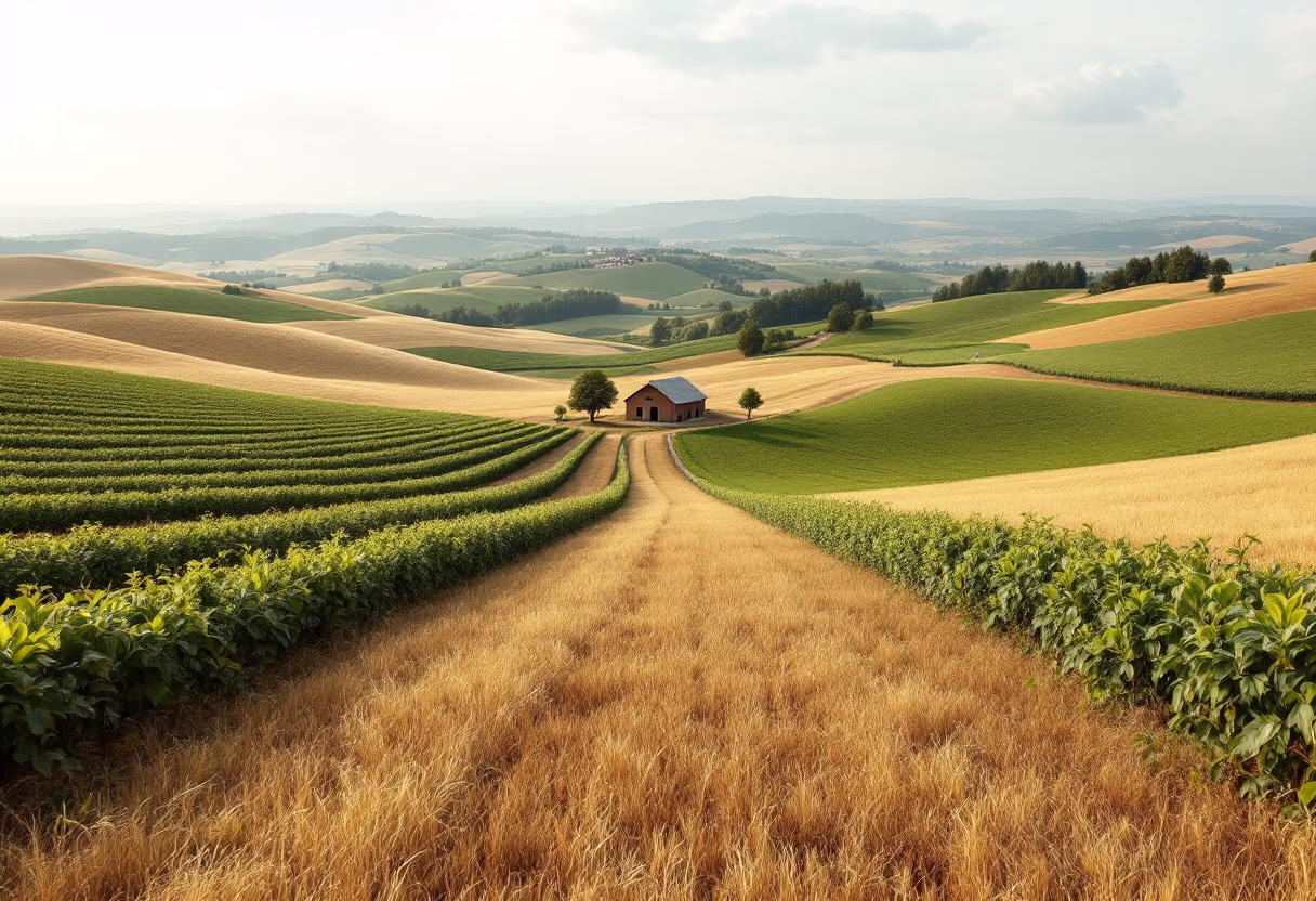 image of open field