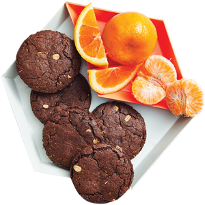 Spelt Cocoa cookies served to children at a childcare centre by Kids Gourmet Food