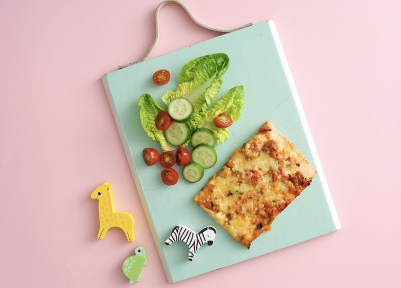 BBQ Chicken Sweet Potato Pineapple Capsicum Pizza