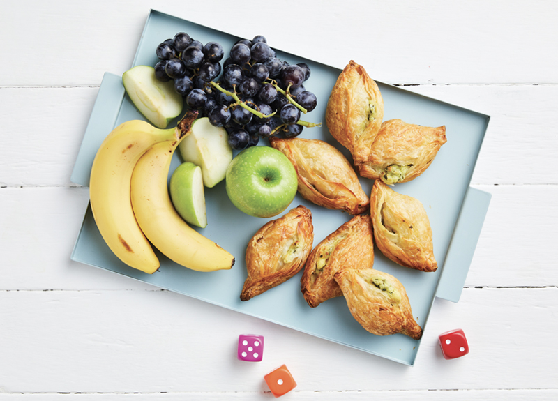 Cheese Spinach Pastizzi 