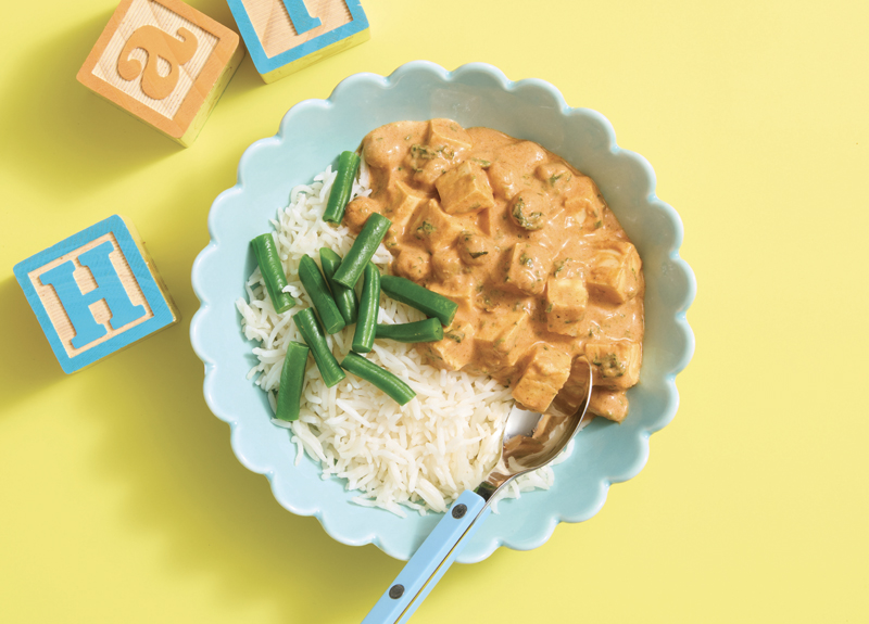 Vegetarian Chickpea & Paneer Curry with Rice