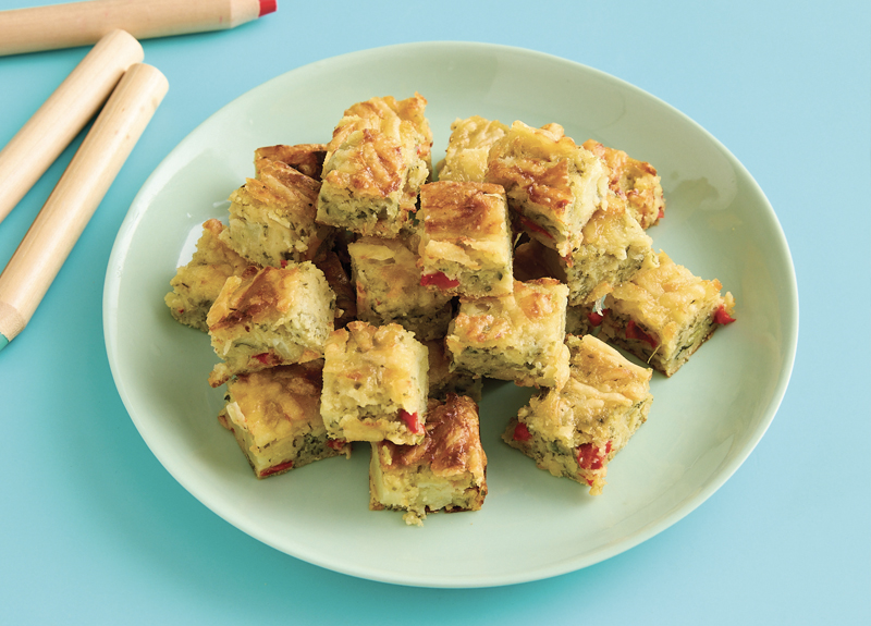 Potato Capsicum Frittata