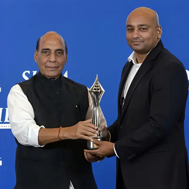 Vector Technics receiving the SIDM Champion Award 2026