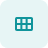 Teal square button with a white grid of nine squares icon centered.