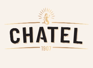 Logo rond avec un phare noir et blanc devant un coucher de soleil orange, rose et bleu, avec texte Dalons et Bière Artisanale Réunionnaise.