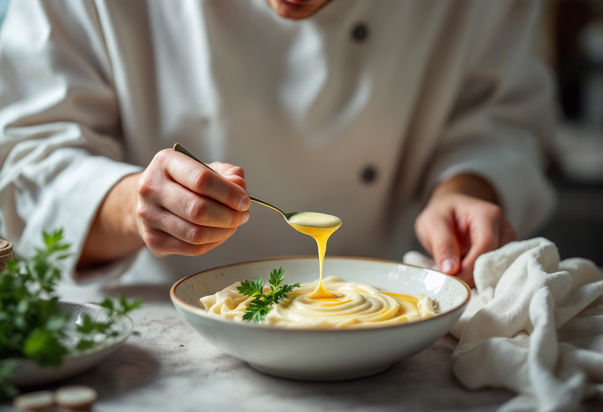 image of the kitchen in action for an italian restaurant