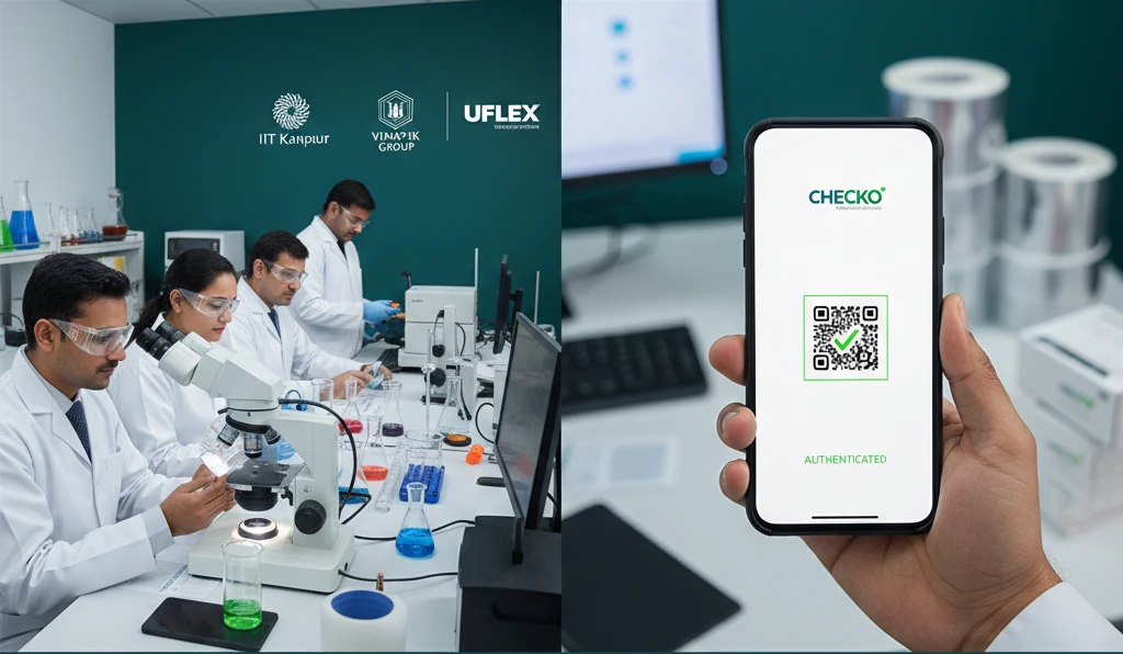 Research and development laboratory with advanced material testing equipment and CHECKO technology prototypes#1.5