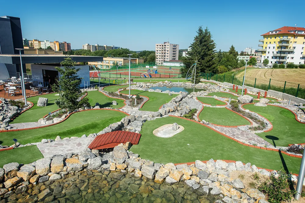 Golfová zkušenost v miniaturím balení v Beachwell