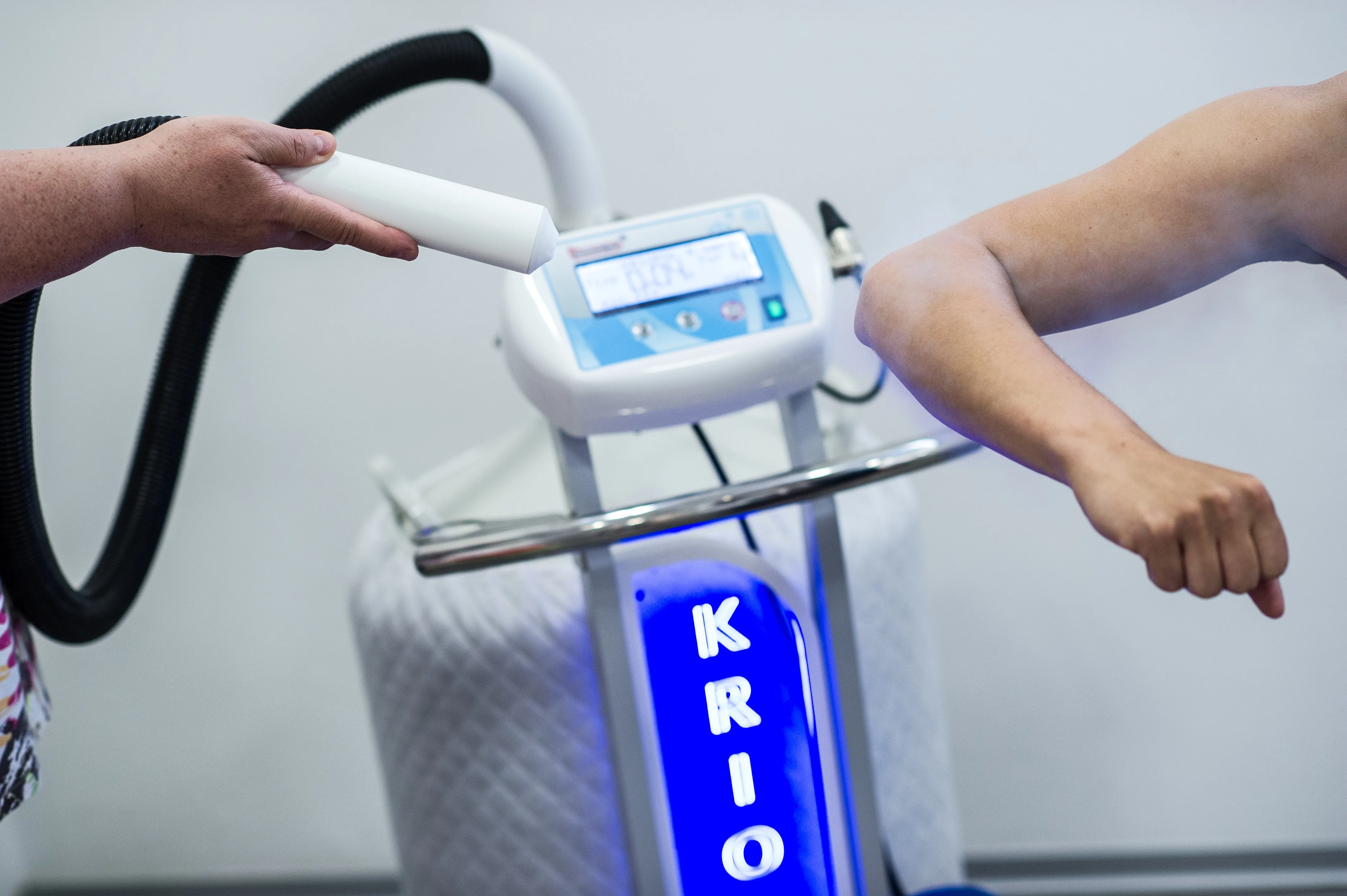 Lokální kryoterapie kapalným dusíkem v Beachwell Pelhřimov