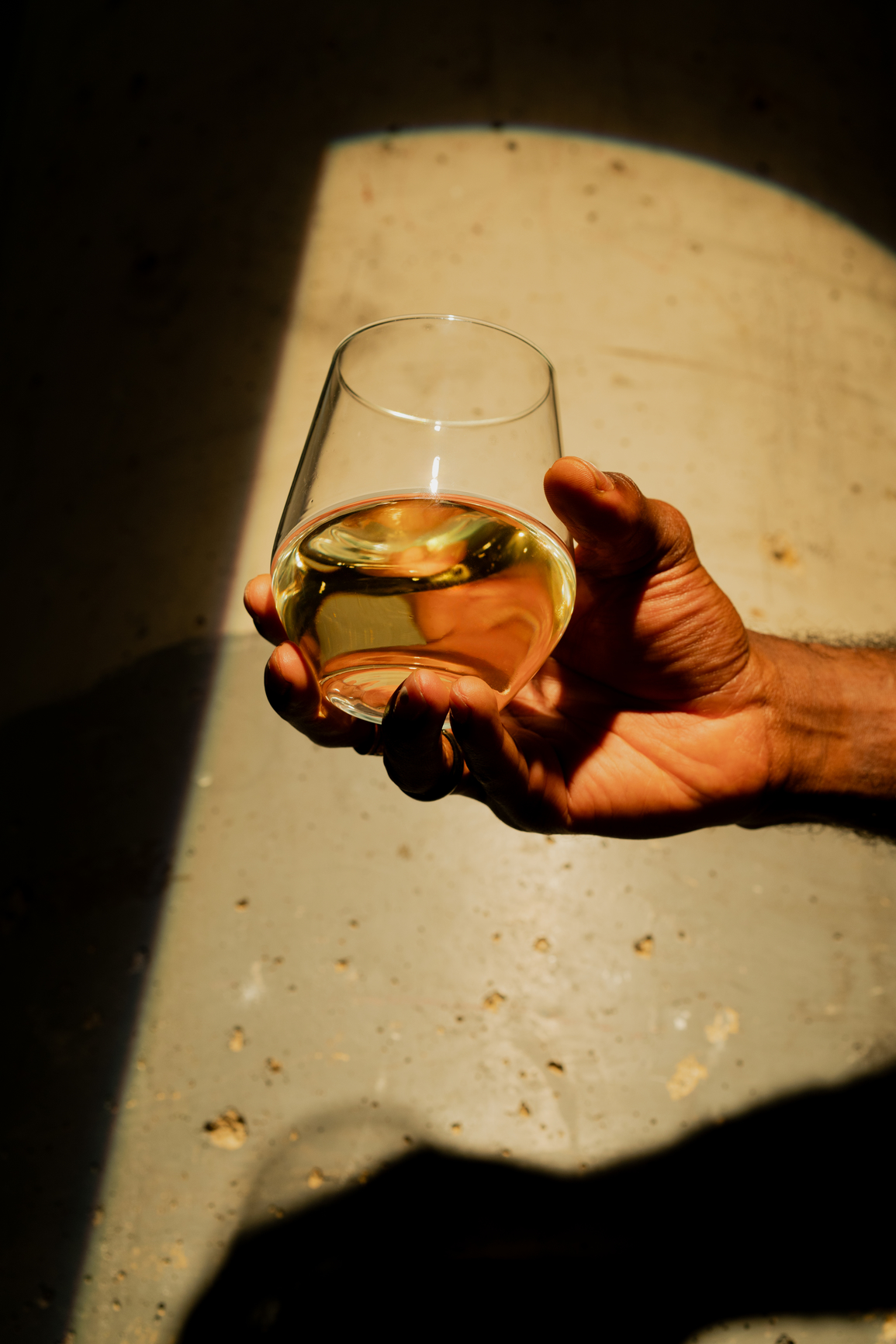 image of a refined wine and dine event under the stars at the winery