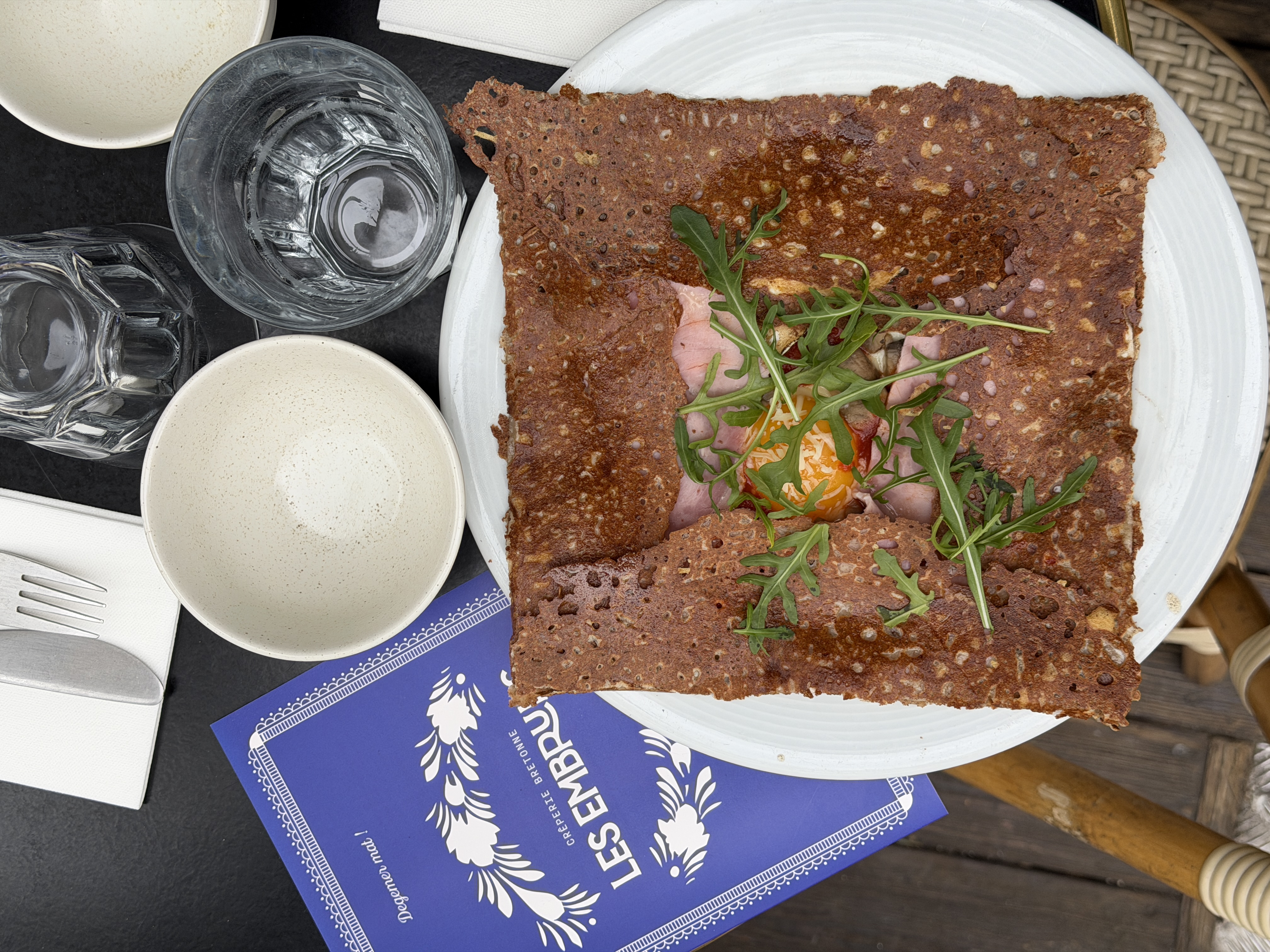 Galette complète sarrasin Les Embrun Paris