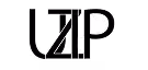 Logo stylisé avec les lettres U, Z et P noires entrelacées.