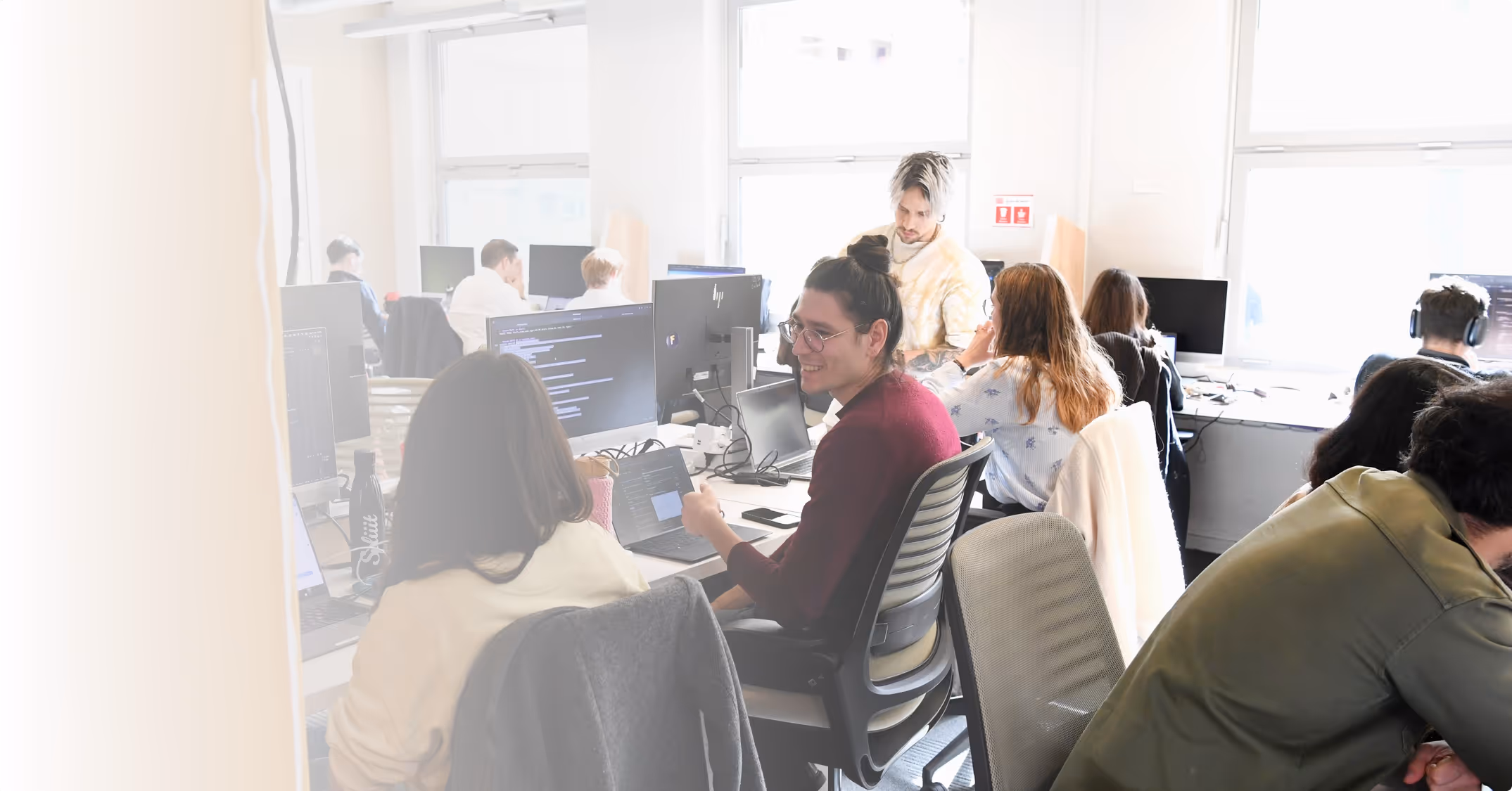 People working together