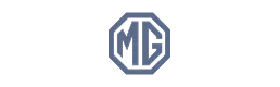 MG automotive brand logo in a hexagonal shape with stylized letters M and G.