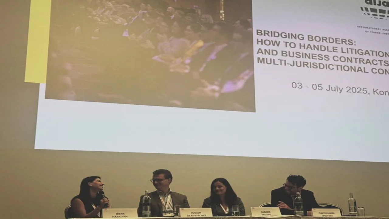 Albane Watine panéliste au séminaire AIJA « Bridging Borders » sur le contentieux et les contrats multi-juridictionnels — Konstanz, 3-5 juillet 2025