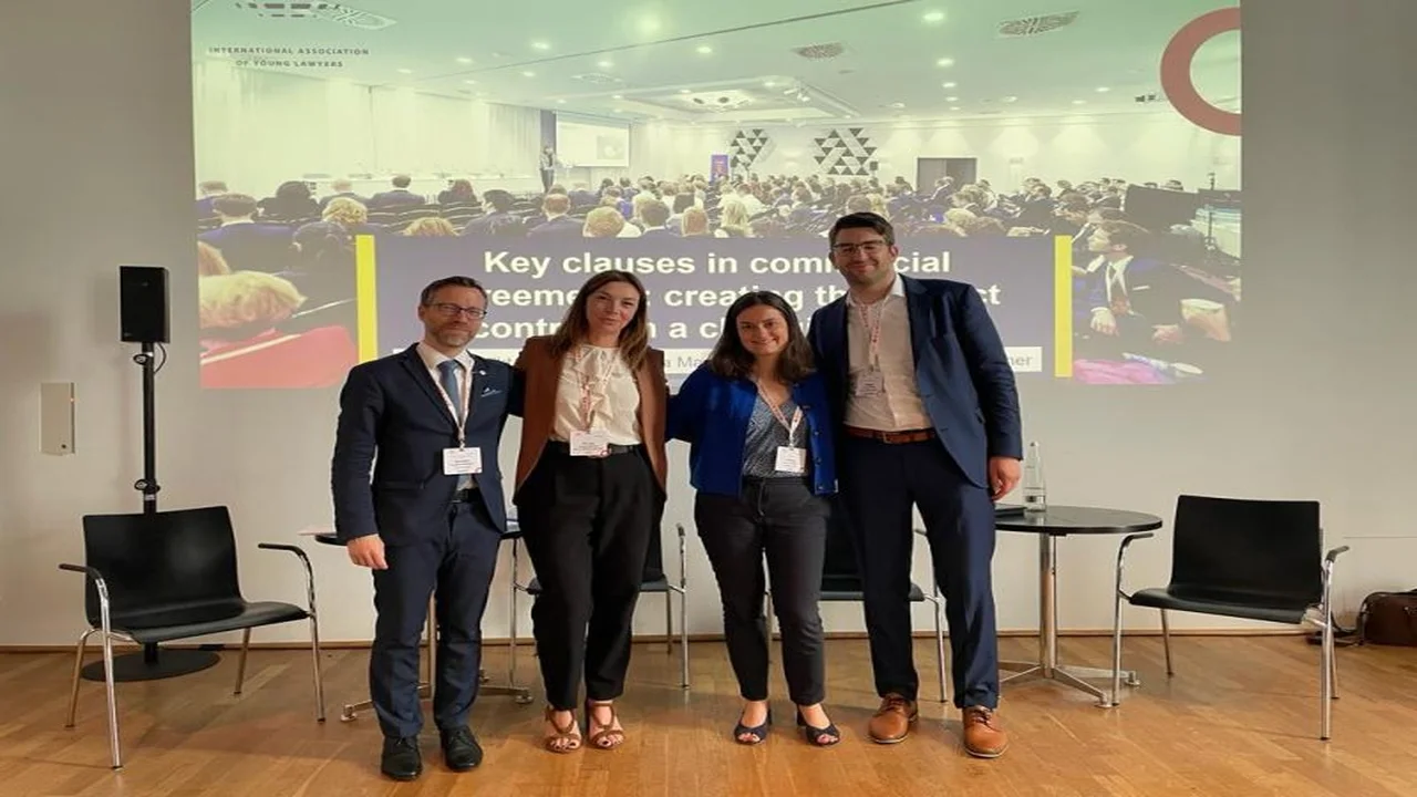 Albane Watine intervenante à la conférence AIJA « Key clauses in commercial agreements » — Munich, juin 2023