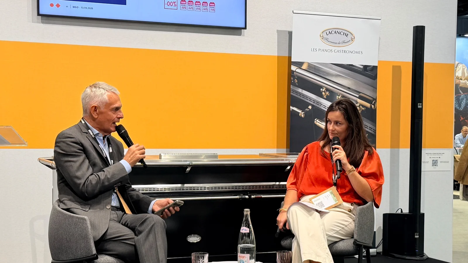 Albane Watine et Thierry Villote sur la scène Cook&Share du salon Maison&Objet, 13 septembre 2026 — conférence sur le contrat de distribution