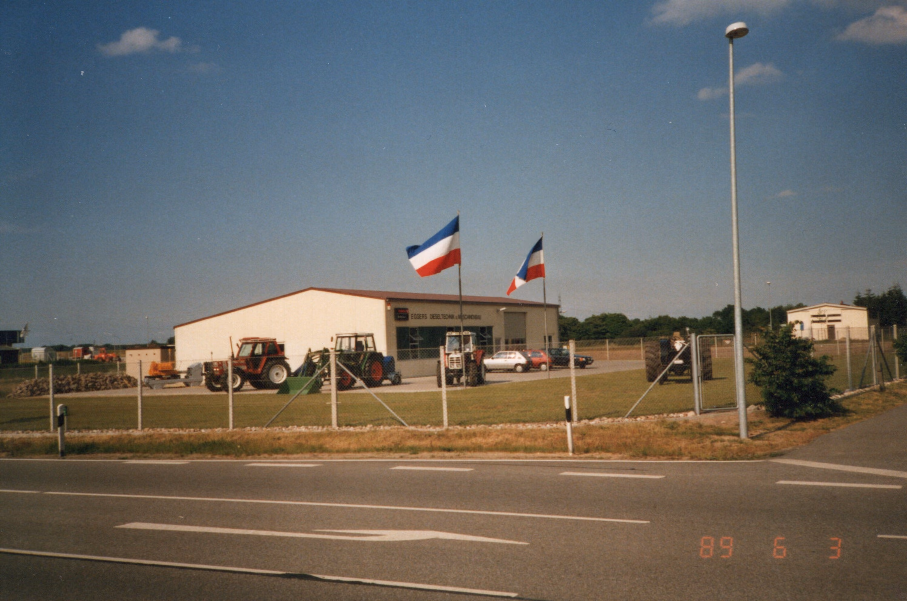 image of engine repair work