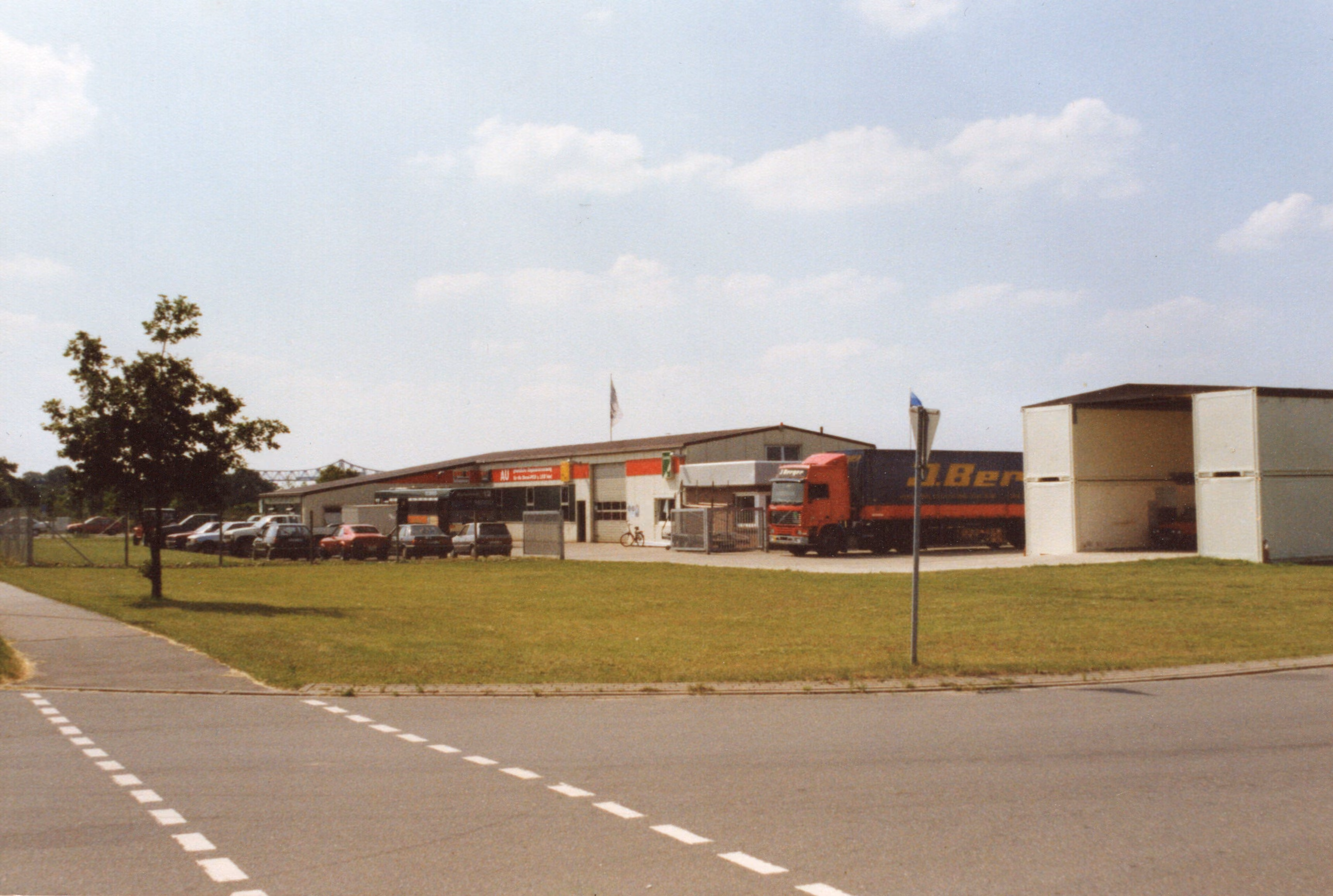 image of engine repair work