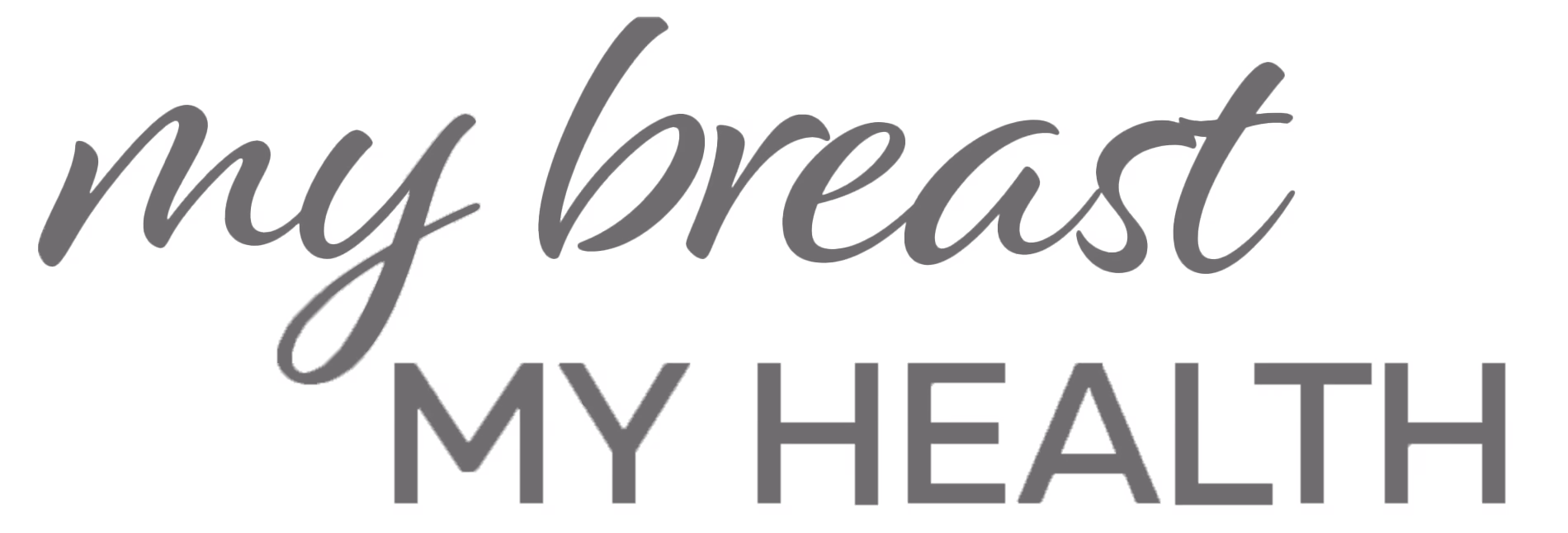 Logo my breast my health