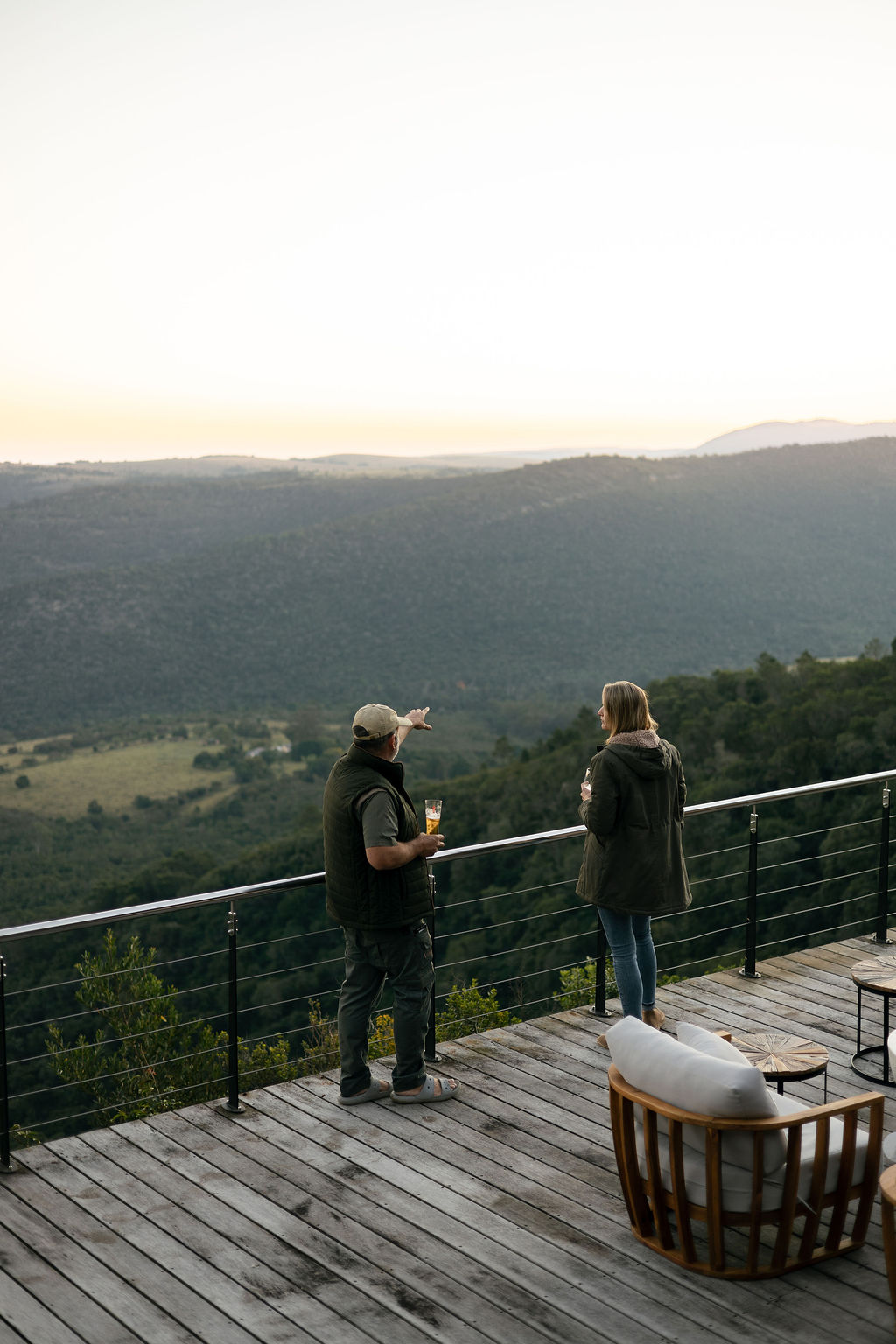 Beautiful views down the valley