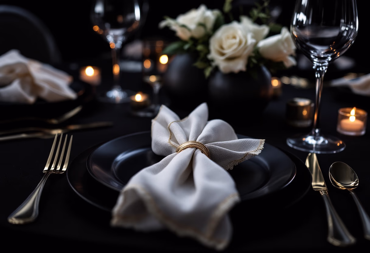 image of a beautifully set event