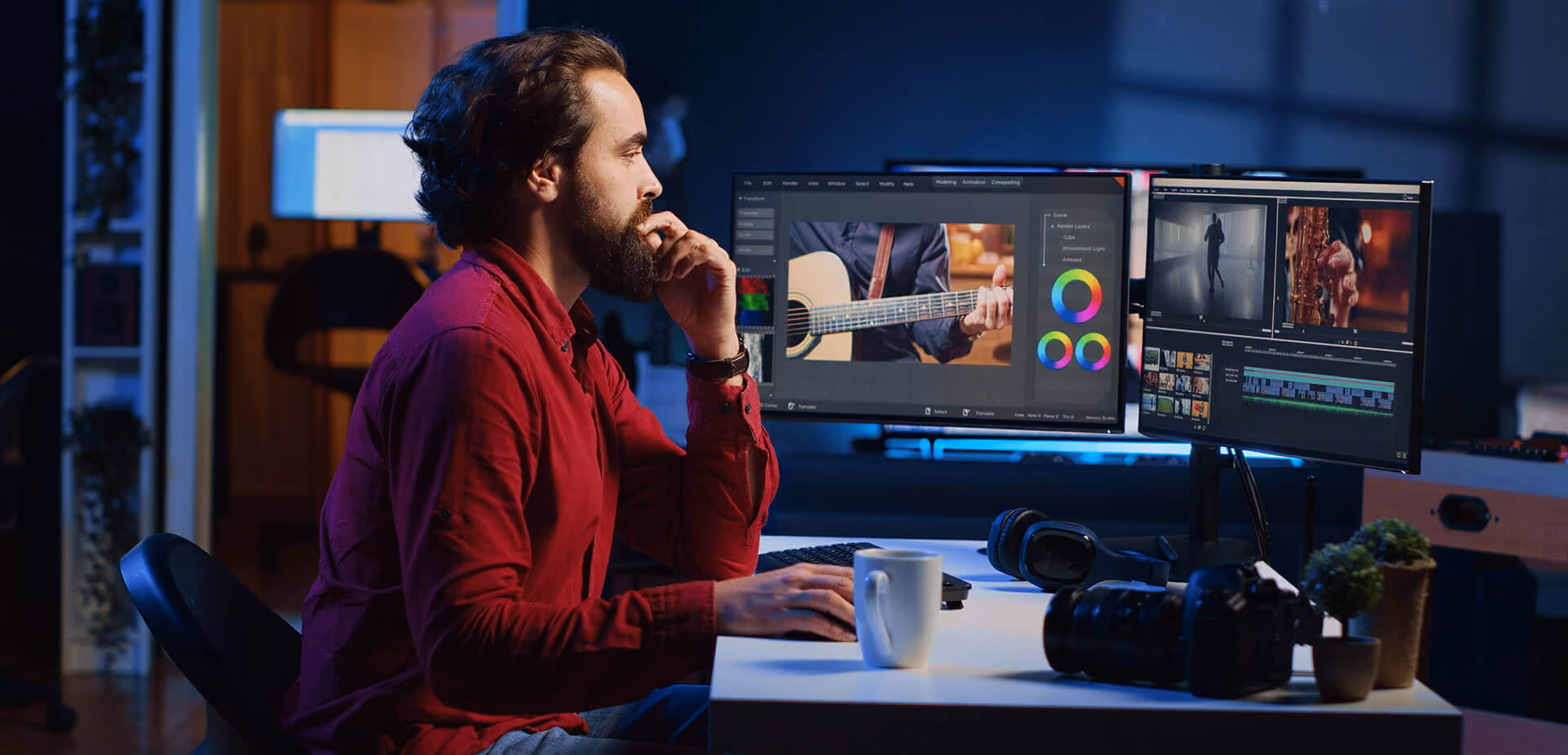 Video editor Using Computer