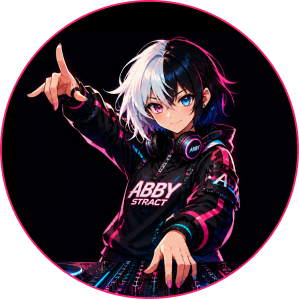 Abby Stract, an anime DJ at the decks