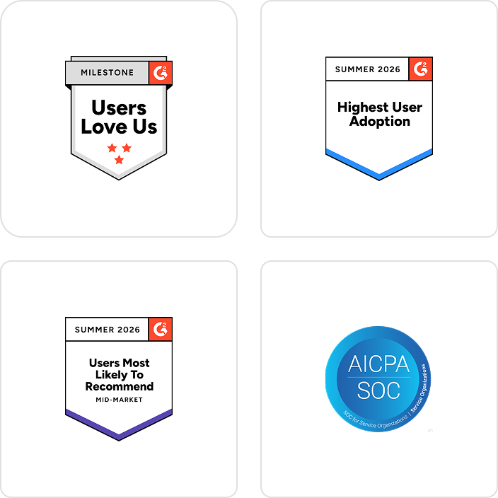 G2 Badges