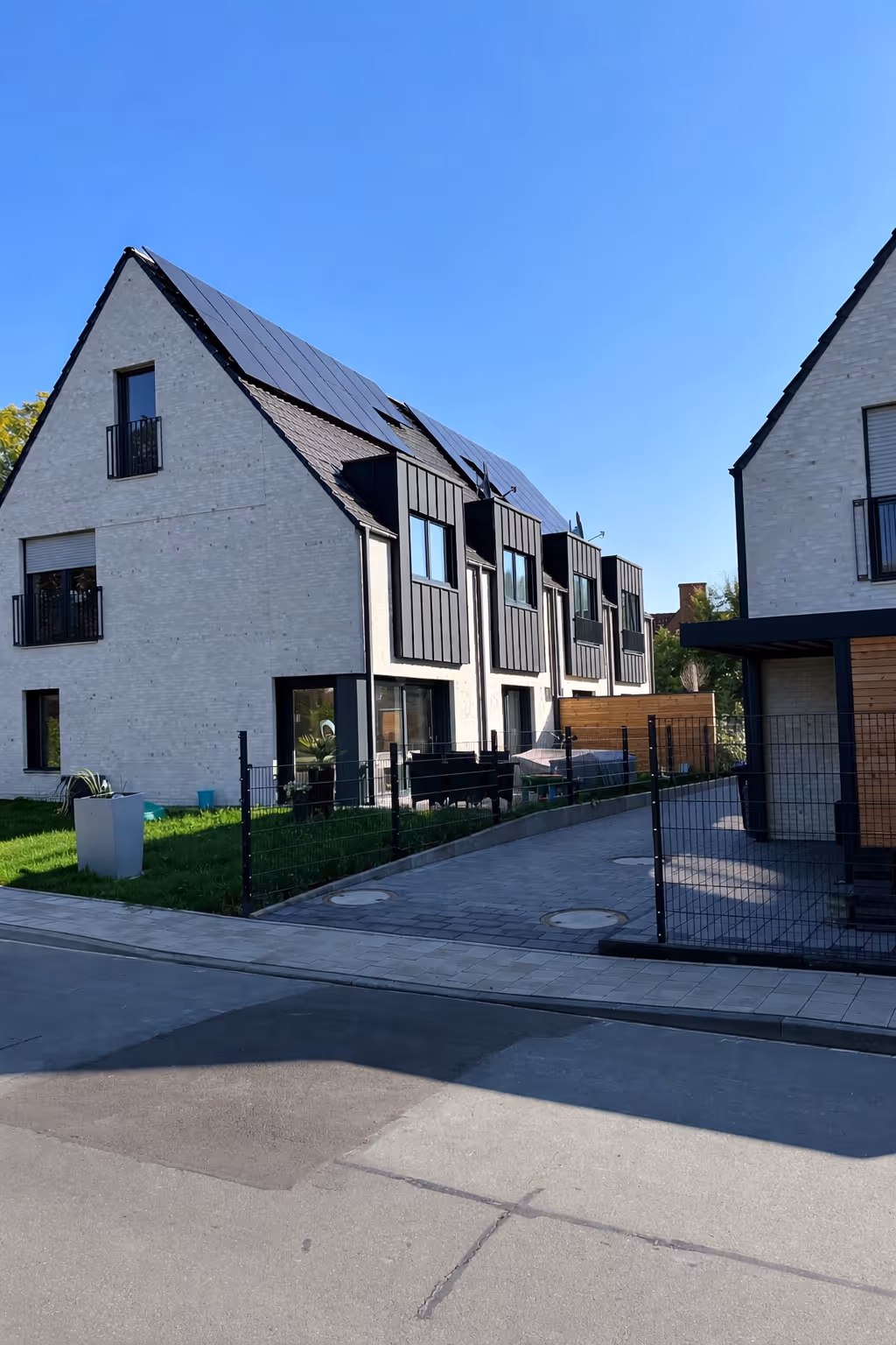 Schöne Doppelhaushälfte im modernen Stil