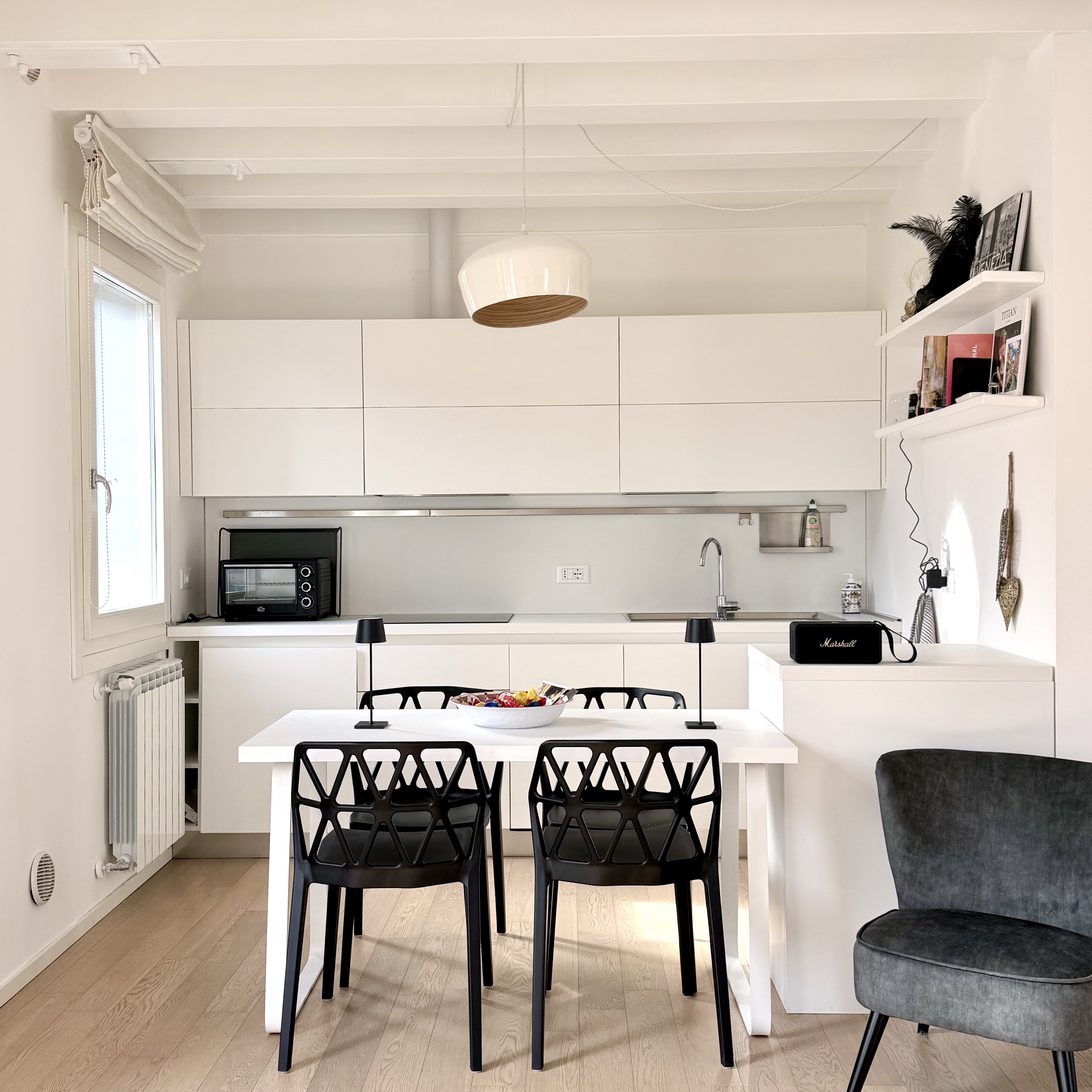Schlafzimmer in Dachschräge