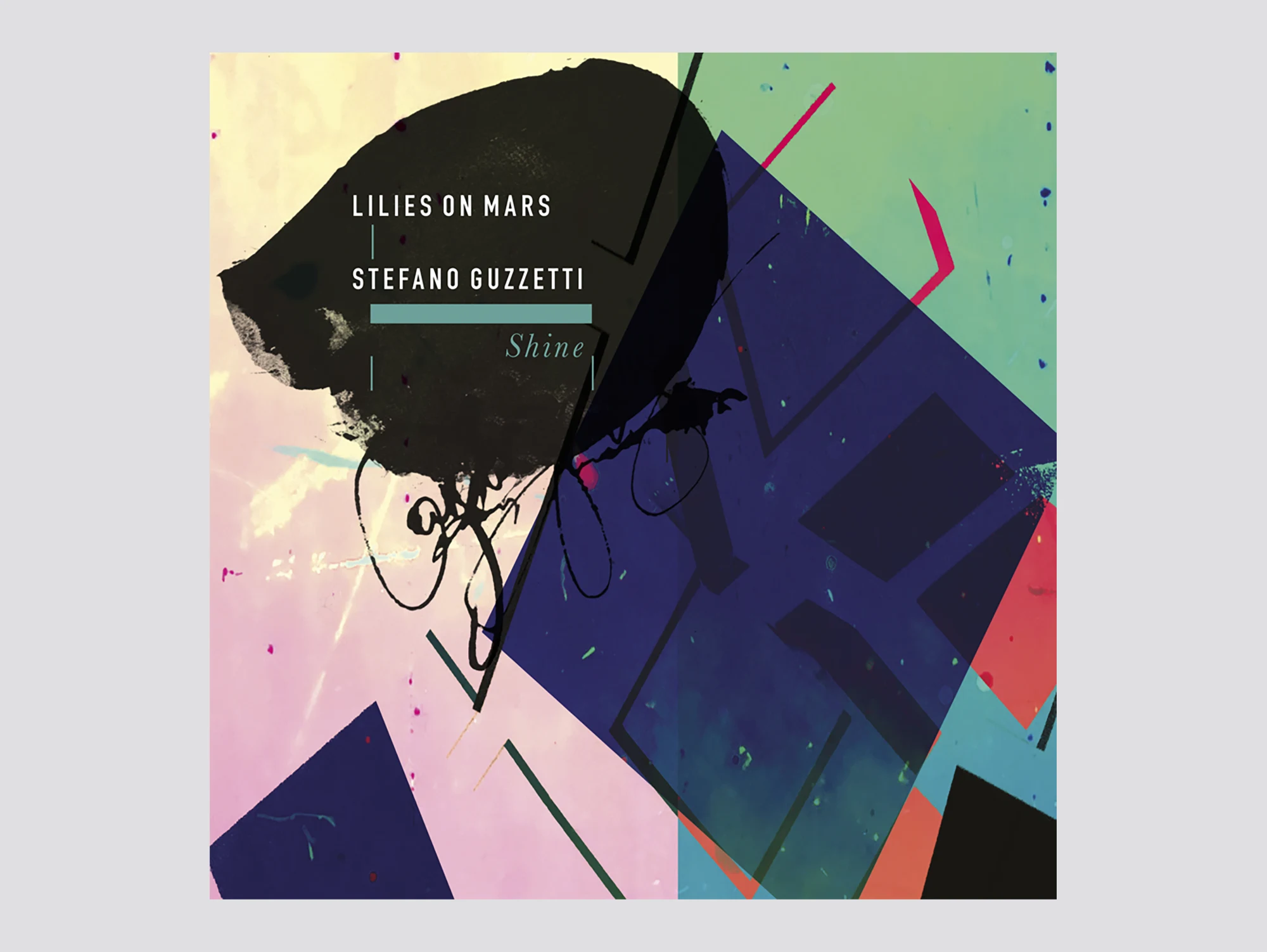 Chris Bigg is a British art director, graphic designer, image maker, calligrapher and educator. He works with clients in the music, entertainment and culture industries and has worked extensively with 4AD, creating album artwork and campaigns for Pixies, The Breeders, GusGus, The Wolfgang Press, Jóhann Jóhannsson, Lush and Belly. We spoke to Chris about developing artwork for Stefano Guzzetti and Lilies on Mars‘ new release, called Shine.
