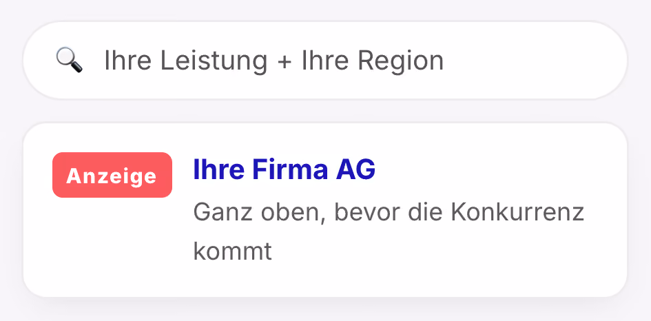 Referenzprojekt von Hyperpage, Webdesign für ein Schweizer KMU