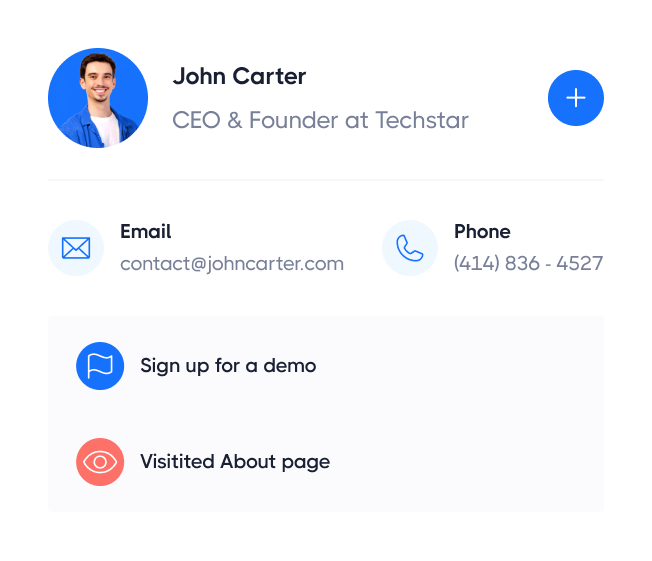 Image Powerfull Analytics We Make it Easy To Track All Uses John Carter - Techstar Webflow Template