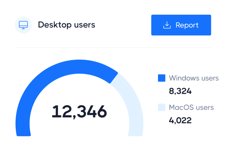 Image Custom Reports Custom-Made Reports To Make Great Decisions Desktop Users - Techstar Webflow Template