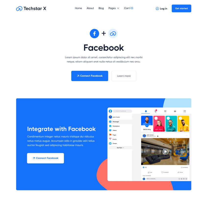 Integration Single - Techstar X Webflow Template
