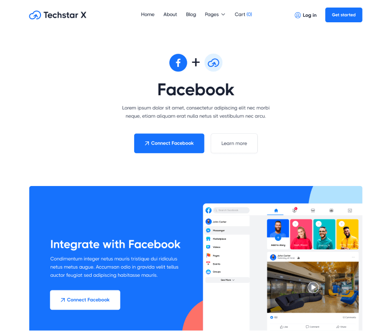 Integration Single - Techstar X Webflow Template