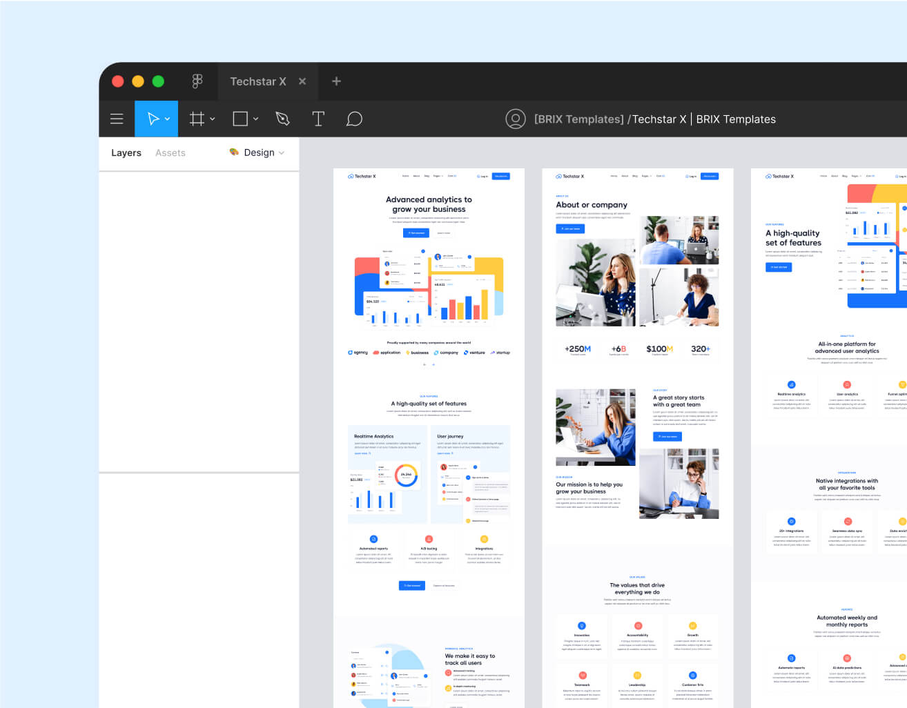 Figma File Included - Techstar X Webflow Template