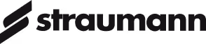 Straumann company logo in black text with stylized 'S' symbol.
